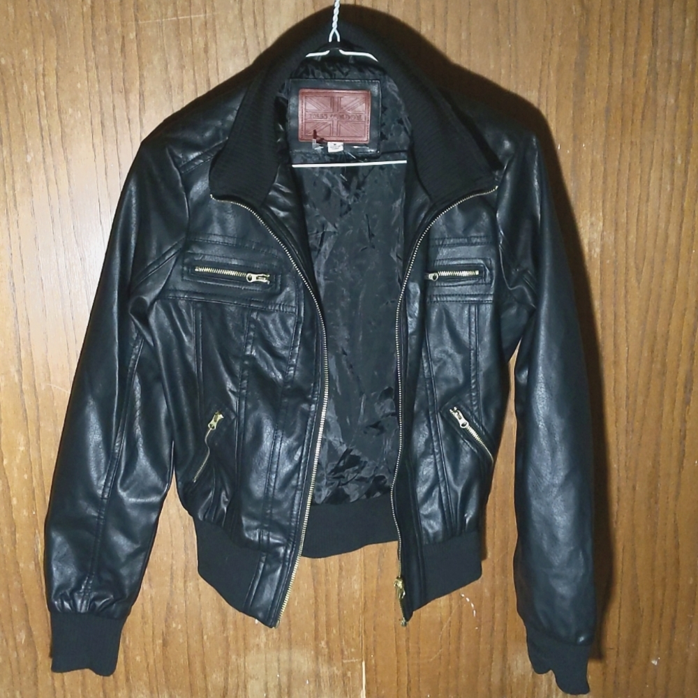 Women's leather jacket